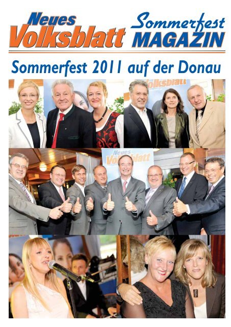 Sommerfest 2011 auf der Donau - Neues Volksblatt