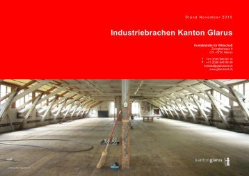 Industriebrachen Kanton Glarus - Fäh Architektur