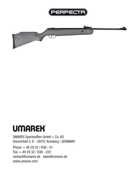 Perfecta Luftgewehr Mod. 55 cal. 4,5 mm (.177) - Umarex