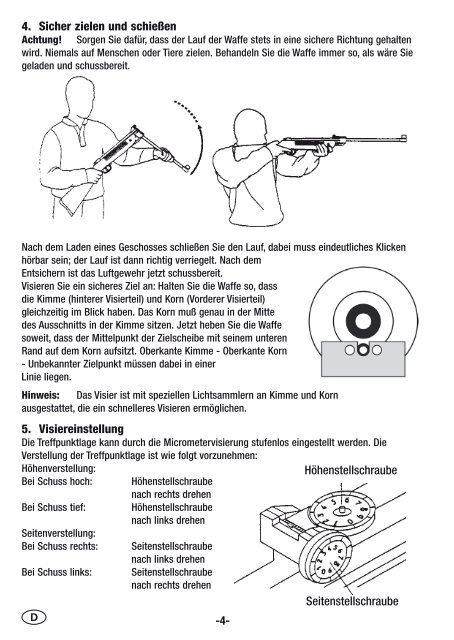 Perfecta Luftgewehr Mod. 55 cal. 4,5 mm (.177) - Umarex