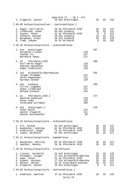 Ergebnisliste 2007 PDF zum Download