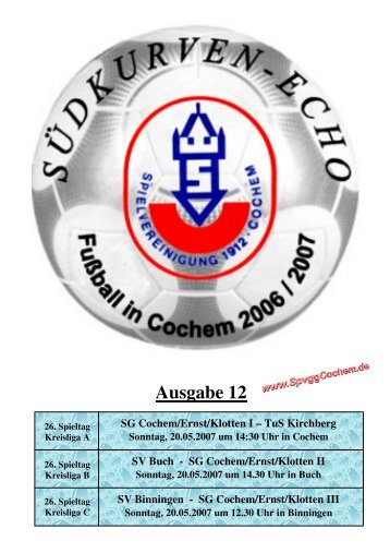 Ausgabe 12 - Spvgg Cochem