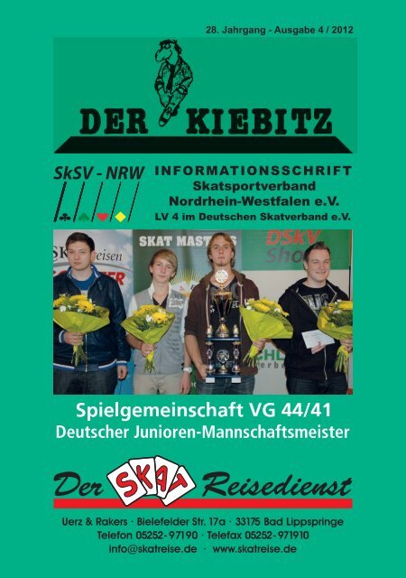 Ausgabe 4 - beim Landesverband 4 - DSkV