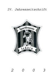 2003 - Sportfreunde Ickern