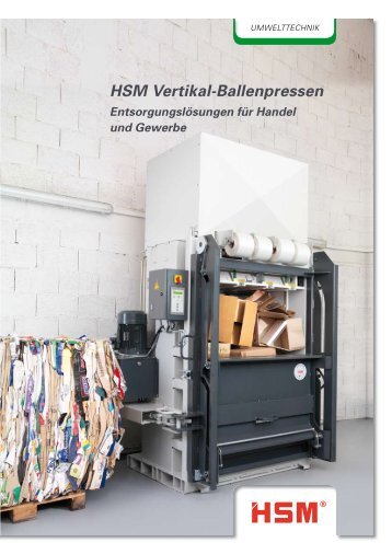 HSM Vertikal-Ballenpressen - Franz Kahl GmbH