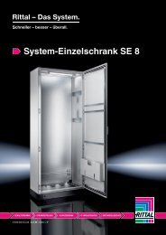 System-Einzelschrank SE 8 - Rittal