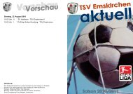 Sonntag, 22. August 2010 - TSV 1893 Emskirchen