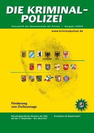 DIE KRIMINAL- POLIZEI