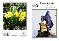 Elsass-Gazette - Elsass-Freunde Basel