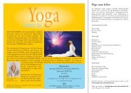 Weitere Informationen in unserem Yogaflyer (pdf-download)