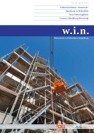 w.i.n. Ausgabe 10 - Pro Wirtschaft Nidwalden/Engelberg