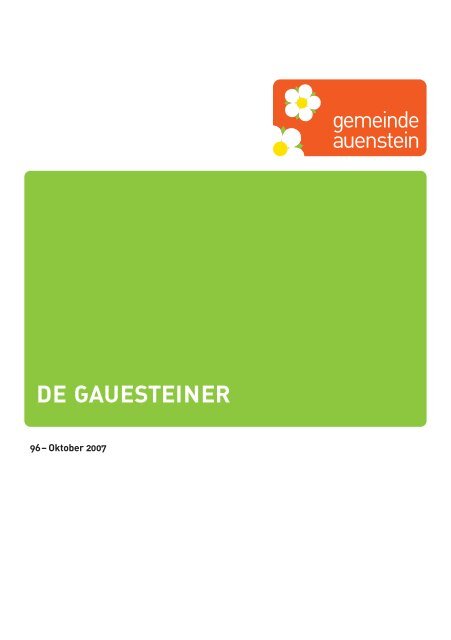 Dokument (PDF) - Gemeinde Auenstein