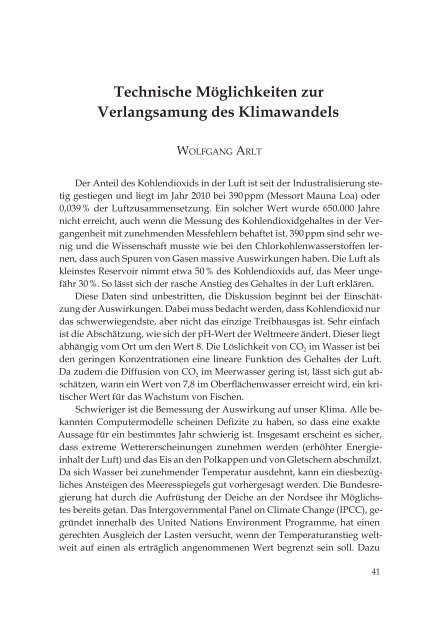 Klimawandel – Faktum oder Spuk? - OPUS - Friedrich-Alexander ...