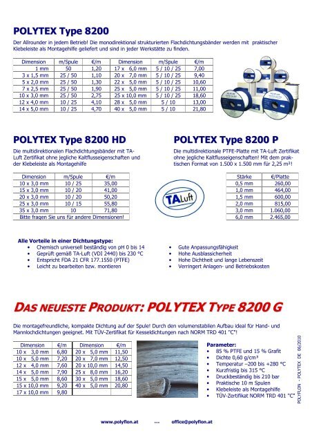 POLYTEX 8200