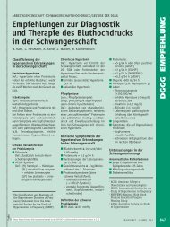 Empfehlungen Zur Diagnostik Und Therapie Des ... - Frauenarzt