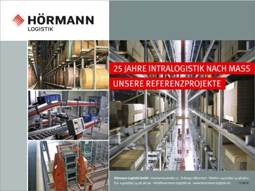 Referenzen - Hörmann Logistik GmbH