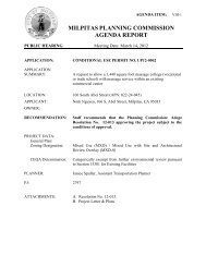 Planning Commission - Meeting Attachment - Item ... - City of Milpitas