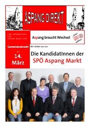 SPÖ Aspang Markt