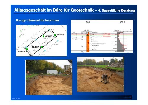 Alltagsgeschäft im Büro für Geotechnik - Statik - Bergische ...