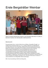 Erste Bergsträßer Weinbar - Weingalerie Spundloch