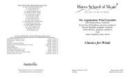 Wind Ensemble-October 7, 2012.pdf - Hayes School of Music