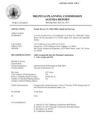 Planning Commission - Meeting Attachments - VIII-2 ... - City of Milpitas