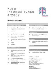 Bundesverband - Katholischer Deutscher Frauenbund