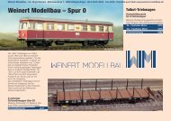 Weinert Modellbau – Spur 0