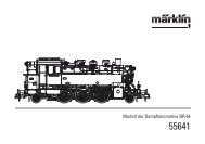 Modell der Dampflokomotive BR 64 - Spur-1-Freunde-Berlin