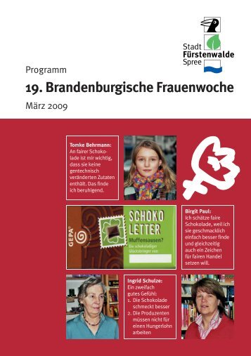 19. Brandenburgische Frauenwoche - Frauenpolitischer Rat Land ...