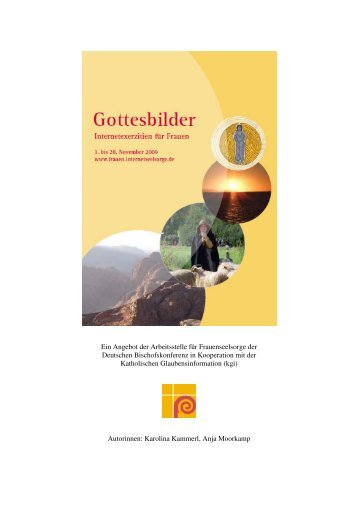 Gottesbilder - Internetexerzitien 2009 (PDF - Arbeitsstelle für ...
