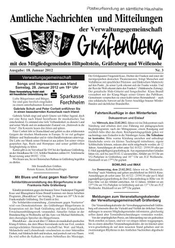 Ausgabe: 18. Januar 2012 Nr. 3 - Hiltpoltstein