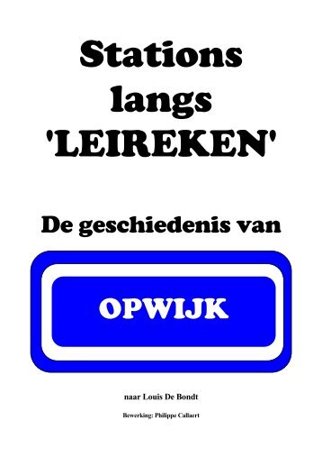 Leireken - Opwijk - Heemkring Opwijk-Mazenzele (HOM)