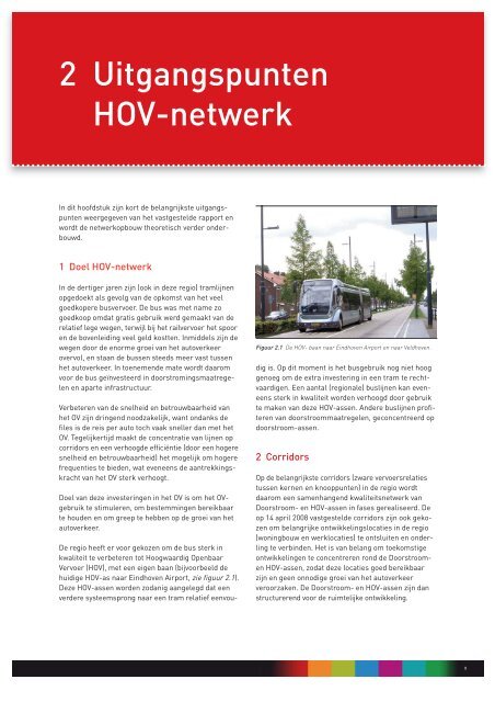 HOV Netwerk Zuidoost Brabant - Reizigersoverleg SRE