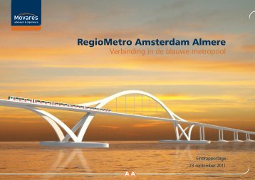 Rapportage RegioMetro Amsterdam Almere - Movares