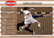 HANDBALL PREISLISTE 2012 SPORT TRIKOT AUSTRIA bietet ...