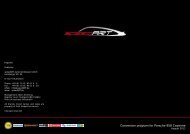 Conversion program for Porsche 958 Cayenne - speedArt