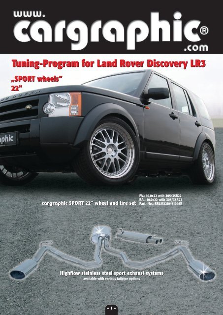 Tuning-Program for Land Rover Discovery LR3 - Tuning.sk