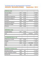 Weinsortiment - PDF-Datei - Weinwerk Burgenland