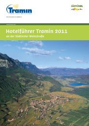 Hotelführer Tramin 2011