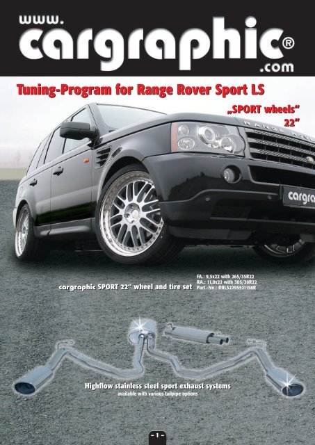 Tuning-Program for Range Rover Sport LS