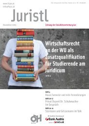 Wirtschaftsrecht an der WU als Zusatzqualifikation für Studierende ...