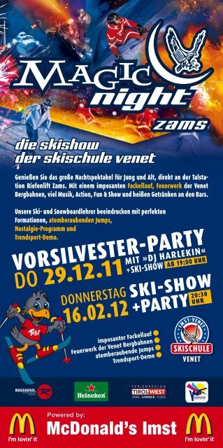 ab 2 Jahre - Skischule venet