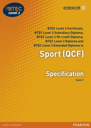 What are BTEC Level 3 qualifications? - Edexcel