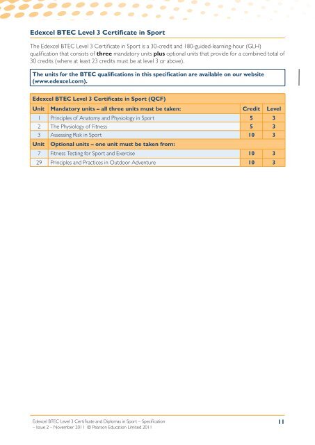 What are BTEC Level 3 qualifications? - Edexcel