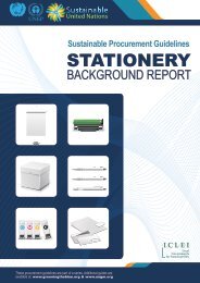 Stationery Background report - United Nations Global Marketplace