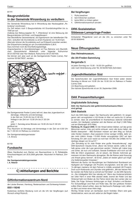 3608 Freden umb - Samtgemeinde Freden