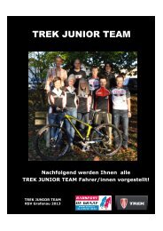 TREK JUNIOR TEAM - Radsport de Graaf