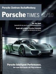 PorscheTimes Vorlageseiten - Porsche Zentrum Aschaffenburg