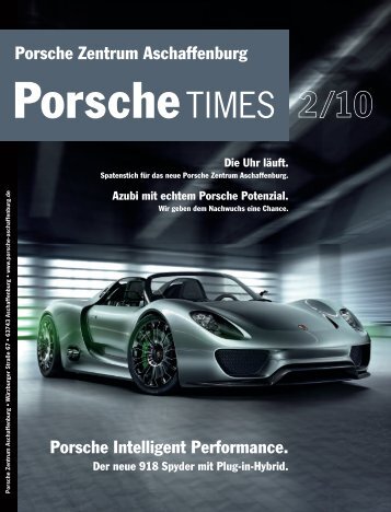PorscheTimes Vorlageseiten - Porsche Zentrum Aschaffenburg